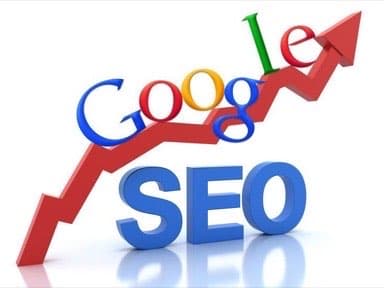 Illustration Google SEO en croissance