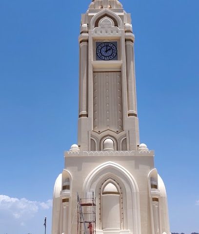 برج الساعة في ساحة العرض - طيمسا ، -