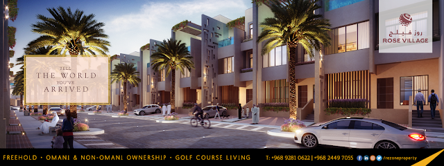 قرية روز من ميسان العقارية - مسقط - +968 9281 0622